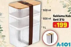 SAKLAMA KABI SETİ 3'LÜ
